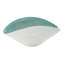 Pinched Cased Glass Bowl-Azure-Lg