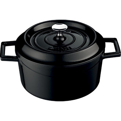 Cocotte ronde en fonte Lava Canada