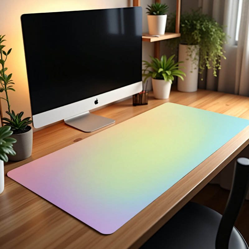 Polyester Desk Pad, 23.6x13.8