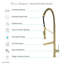 Novuet Single Handle, Pull-Down Kitchen Faucet with Pot Filler-53215342