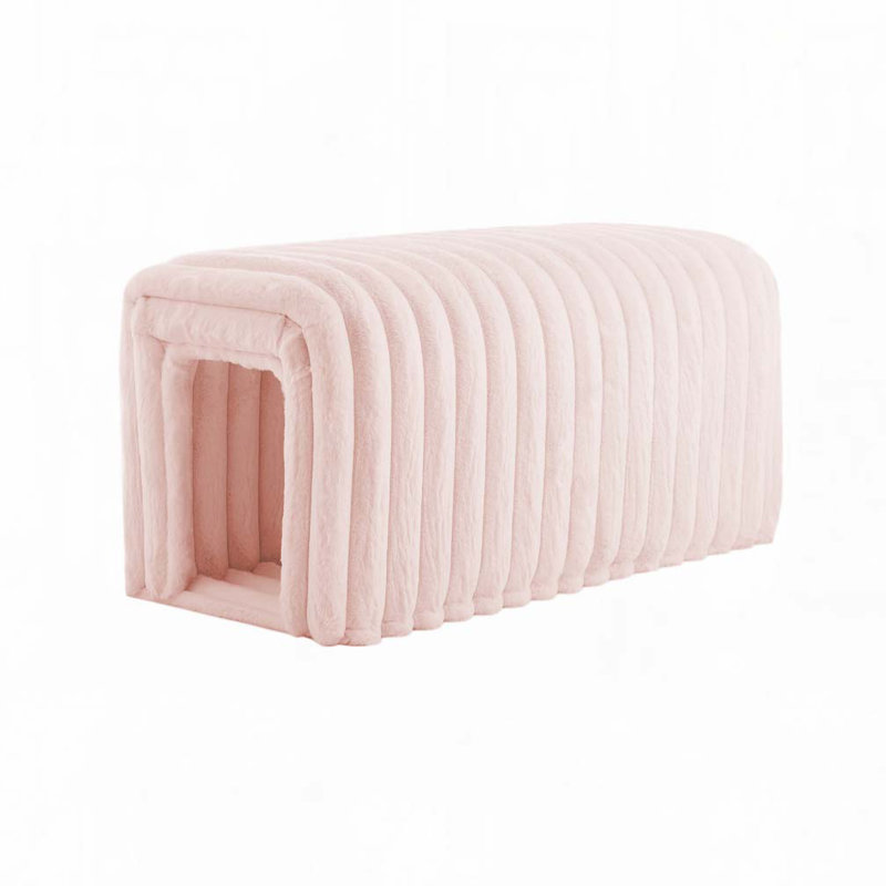 Fournitures pour animaux en velours côtelé, Rose