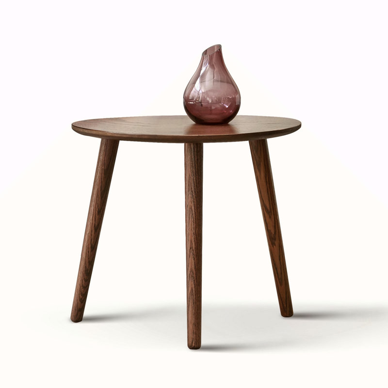 Table basse centrale Table basse 100% bois de chêne massif Plateau en bois naturel en forme de galets