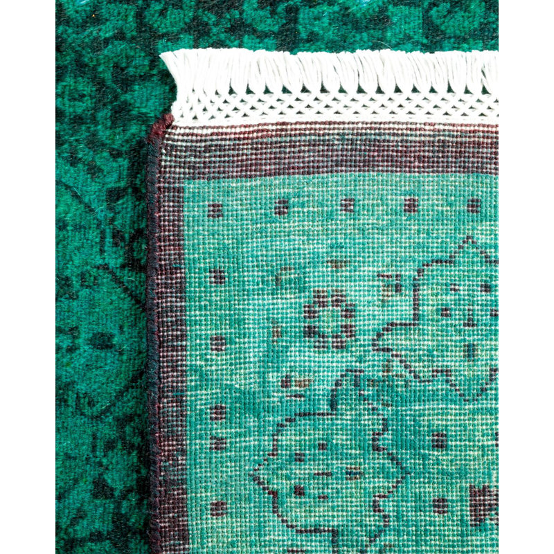 Fine Vibrance One-of-a-Kind 3' 2" X 5' 3" Hand Knotted Area Rug