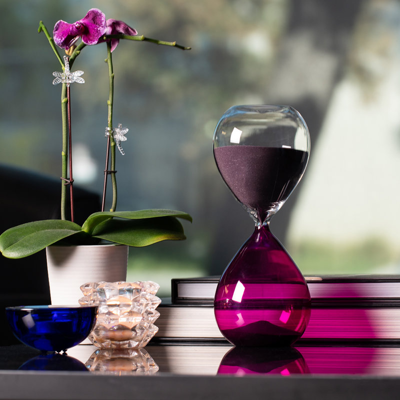 Merwin Abstract Hourglass, Purple