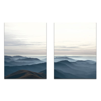 Beyond - 2 Piece Wrapped Canvas Print