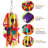 14 Inch Parrot Chewing Toys In Multicolor