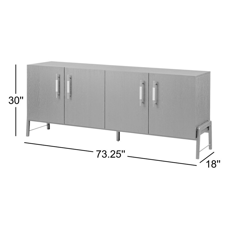 Rosedale 73.25'' W Sideboard, Yucca Oak