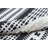 Rustic Black and White Fringed Authentic and Ethnic Pattern Flatweave Rug-1959178051