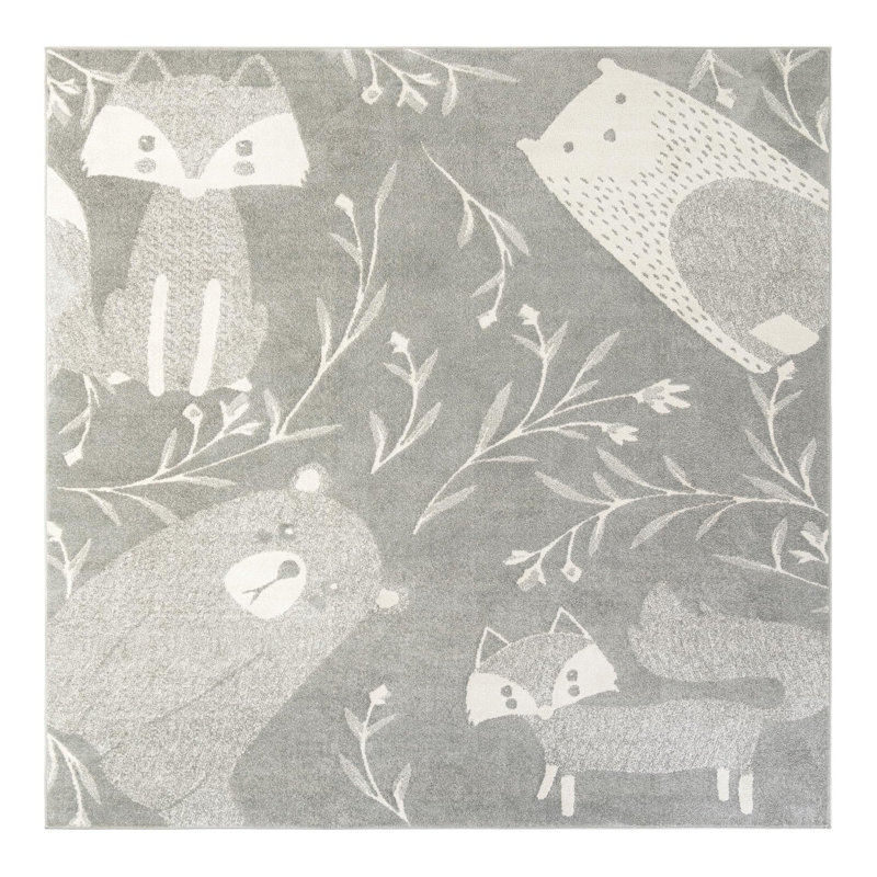 Whimsy Kids Rug, Square 10' 