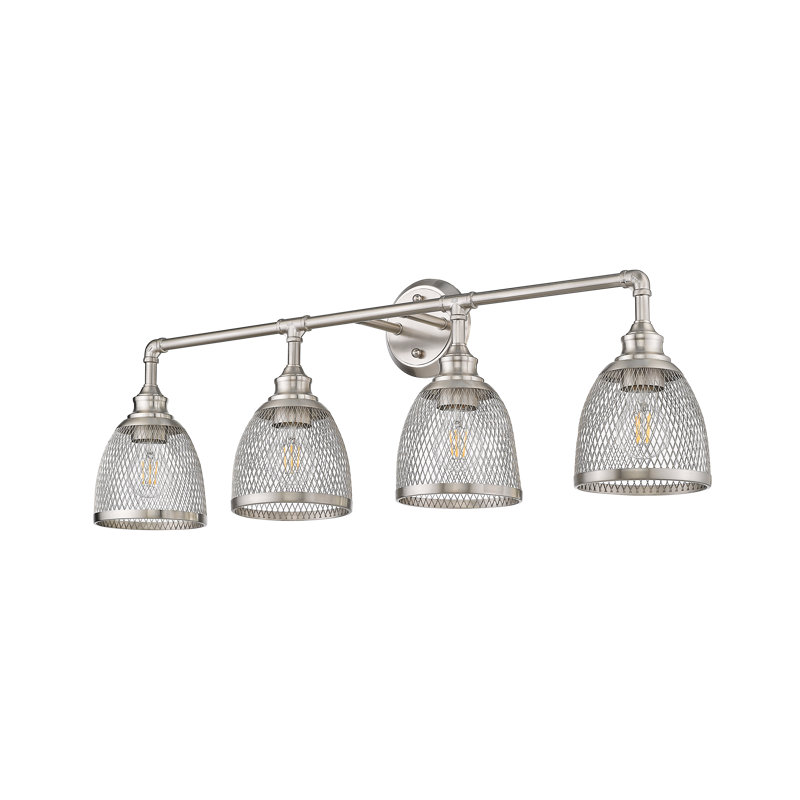 Hallan Dimmable Vanity Light, Chrome, 4
