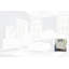 Table de chevet 2 tiroirs Gladine
