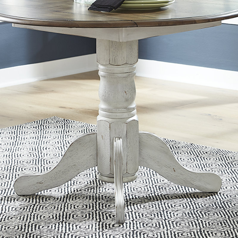Table de salle à manger Judique, Blanc
