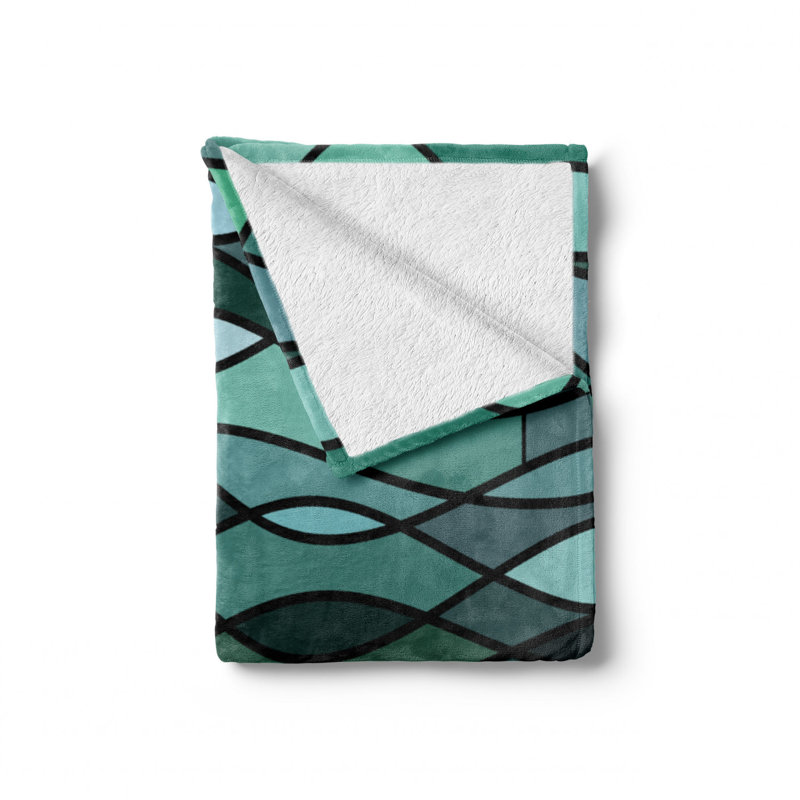 Hand Woven Throw Blanket, 60" W x 80" L
