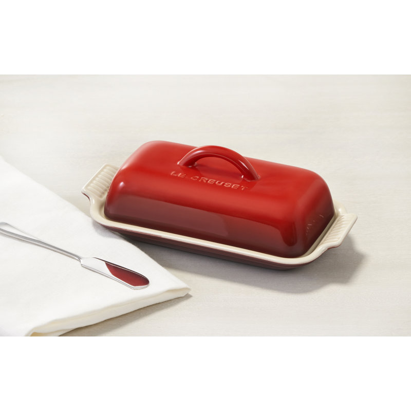 Stoneware Butter Dish, Marseille
