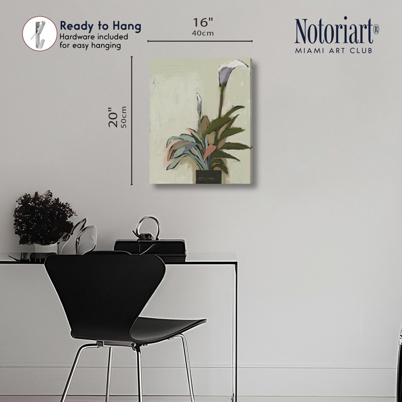 "Natural Arrangement", impression sur toile par Notoriart, H 16 po x l 20 po, Toile tendue avec châssis