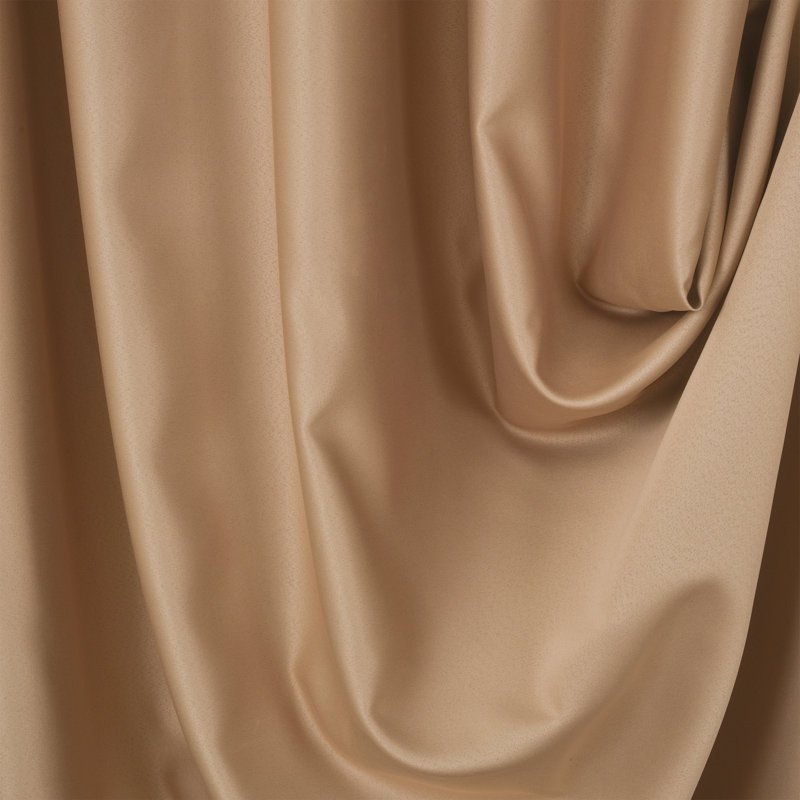Sateen Look Room Darkering Room Darkening Curtain Pair, 52" W x 84" L, Taupe
