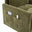 Fauteuil demi-tonneau pivotant - Chaise Mid-Century moderne-1277357750
