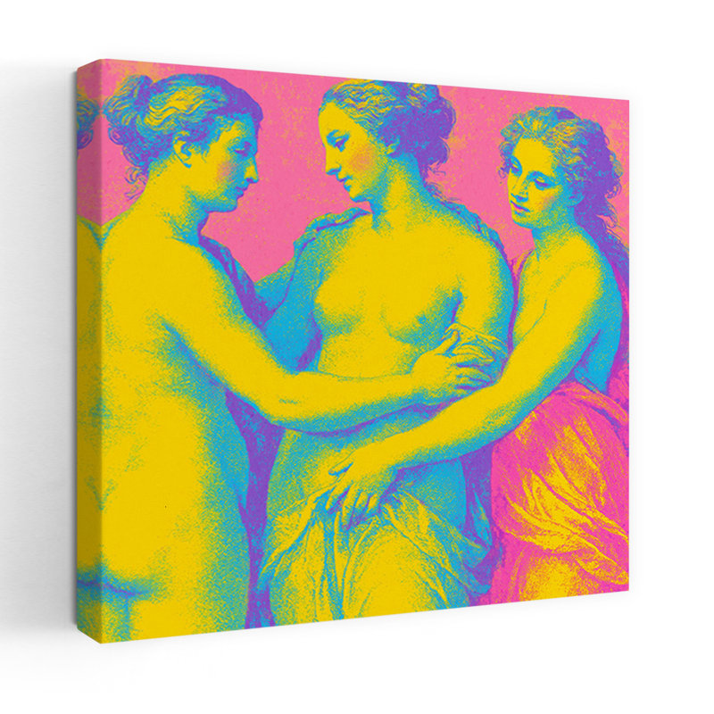 Art contemporain, art contemporain abstrait, H 48 po x l 48 po