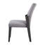 Chaise d'appoint rembourrée Ferrick en gris