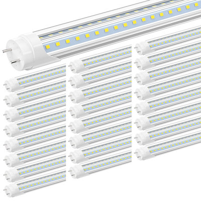 28 Watt (280 Watt Equivalent), T8 LED Non-Dimmable Light Bulb, Cool White (6000K) G13/Bi-pin Base