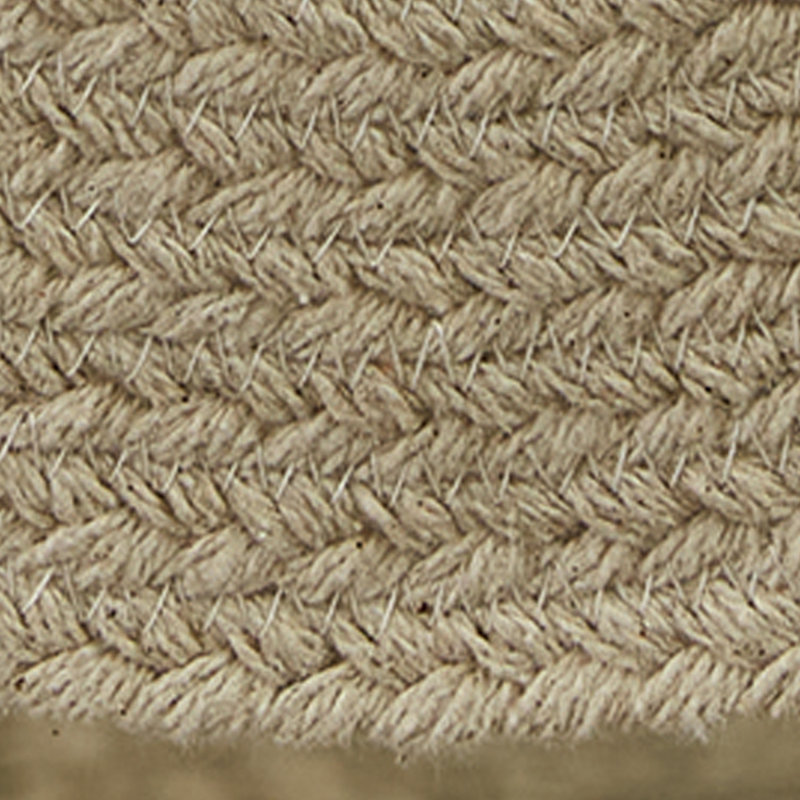 Andamo Arch No Pattern Braided Table Runner, Beige