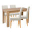 Ludden 4 - Person Dining Set-102095412-102095414