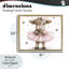 Bébé veau avec cadre flottant tutu, design par Whimsical Wonders-161638738-161638739