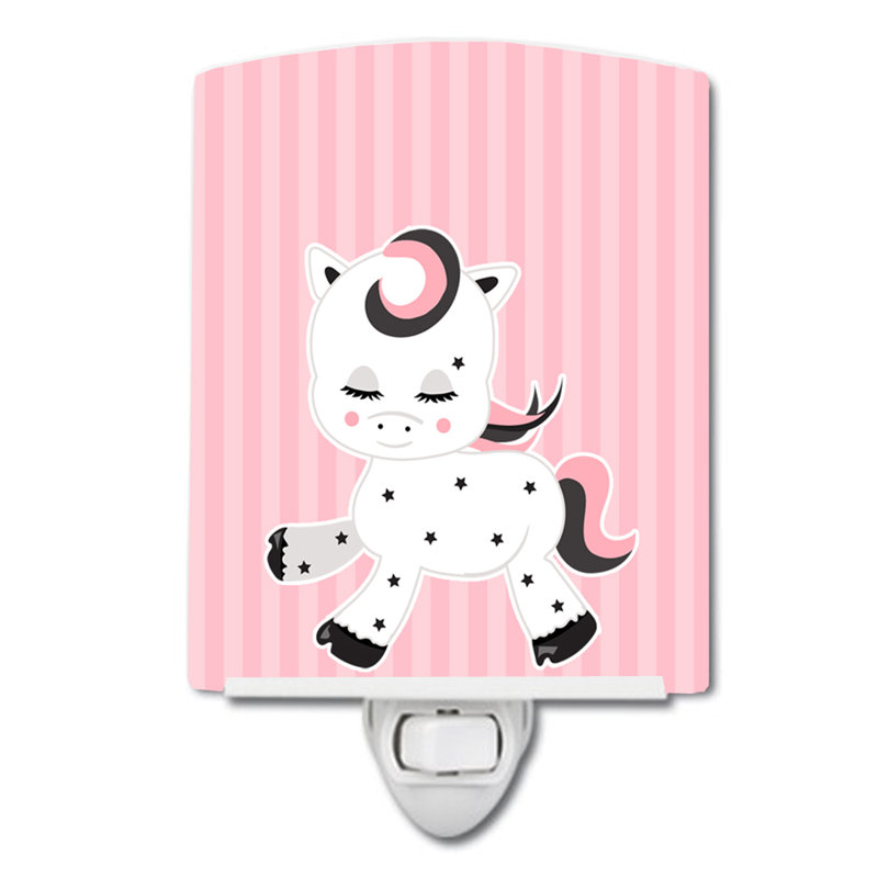 Horse Doll Ceramic Night Light