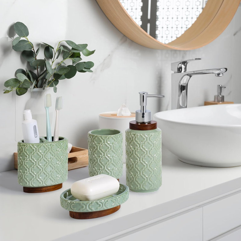 Elegant Bathroom Accessories Set 5 PCS