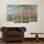 « spring 1880 », reproduction de peinture à l’huile à multiples images sur toile tendue