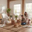 Fauteuil d'appoint pivotant avec dossier haut-1690956892