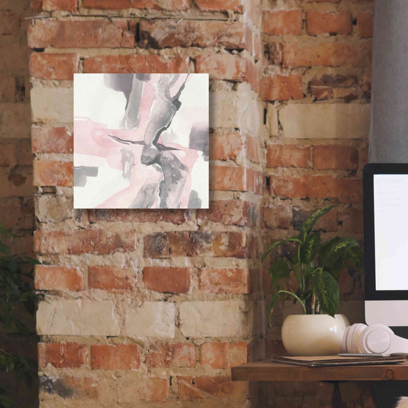 «Blush Gray I» par Chris Paschke, H 12 po x l 12 po x P 0,75 po