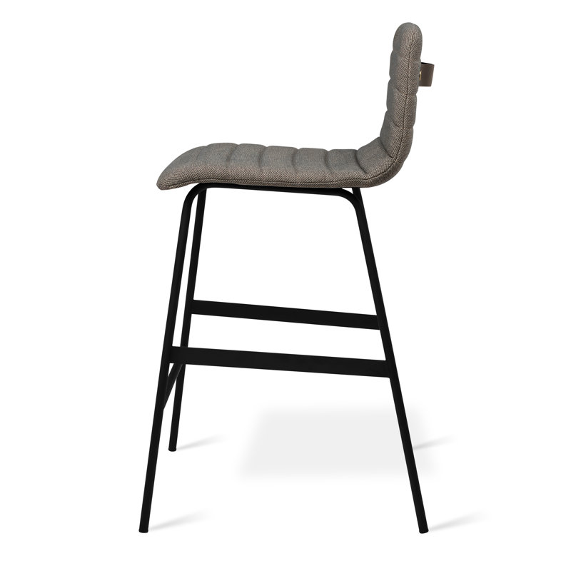 Lecture Upholstered Counter Stool, Pixel Truffle