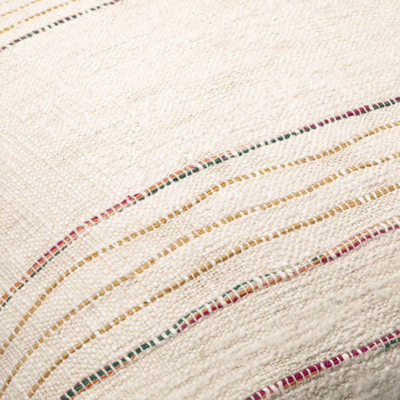 Newburgh Tassels Cotton Throw Pillow, Down, 20" x 20"