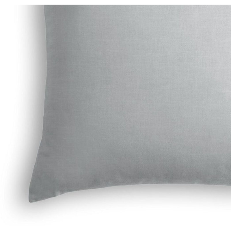 Classic Velvet Square Pillow Cover & Insert, 20" x 20", Black