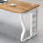 Milaynah 141.73'' W Rectangle Partition Desk