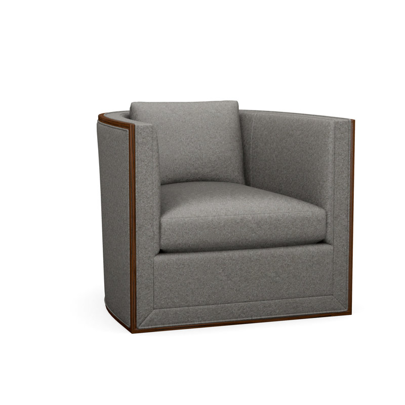 Chaise d'appoint Brett, Pull en cachemire mica, Dune