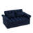 Loveseats Sofa Bed With Pull-Out Bed,Adjsutable Back
