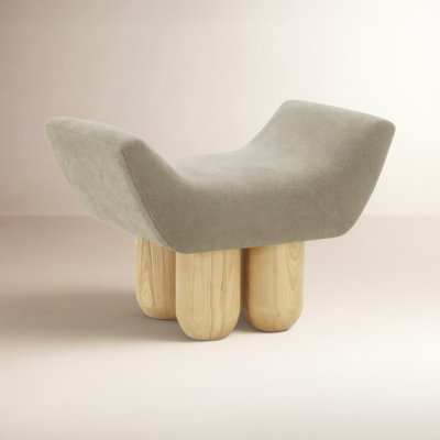 Lydie Upholstered Ottoman