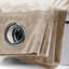 Crushed Velvet Eyelet Ready Made Thermal Drapes & Curtains-1164009730-1164009736
