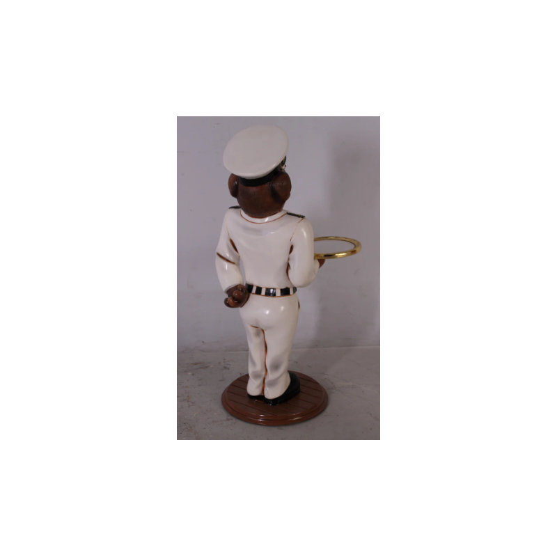 Statue de joyeux amiral bouledogue Joyana