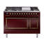 ILVE Nostalgie II Noblesse 48 in Dual Fuel Range, 8 Burner, Griddle-332817093-329475244
