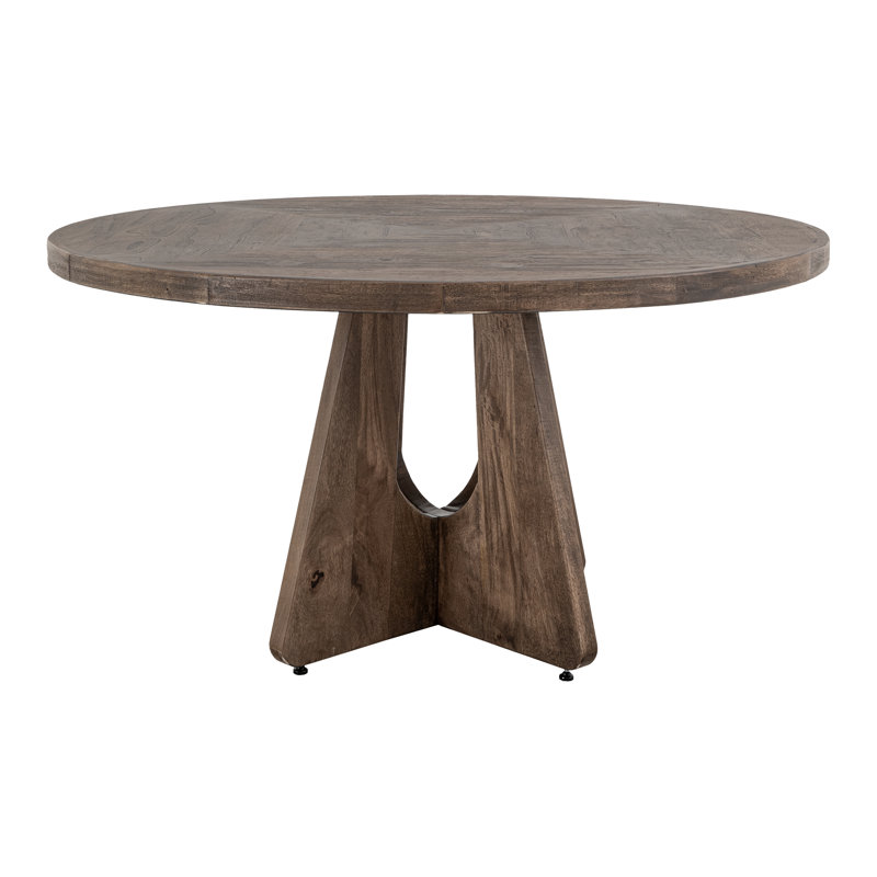Natural Teca Table 47", 29.75" H x 47" W x 47" D