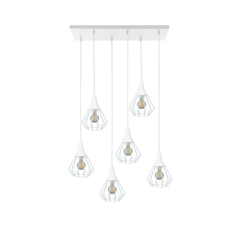 Ilsa 6 - Light Pendant, White