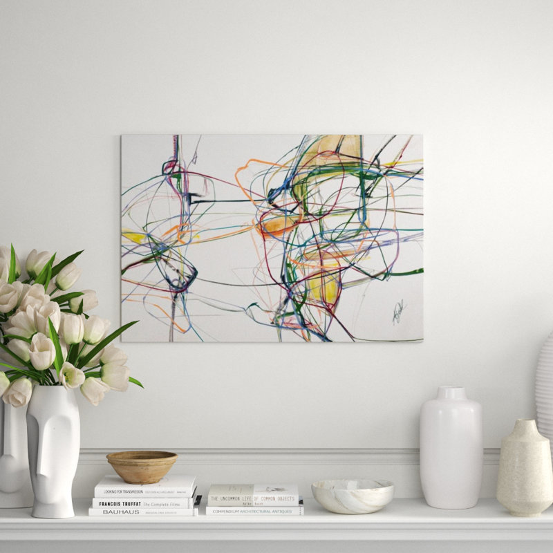 Parental Guidelines Print by Kelly O'Neal, Image Brush Gel, 24" H x 35" W x 1.5" D