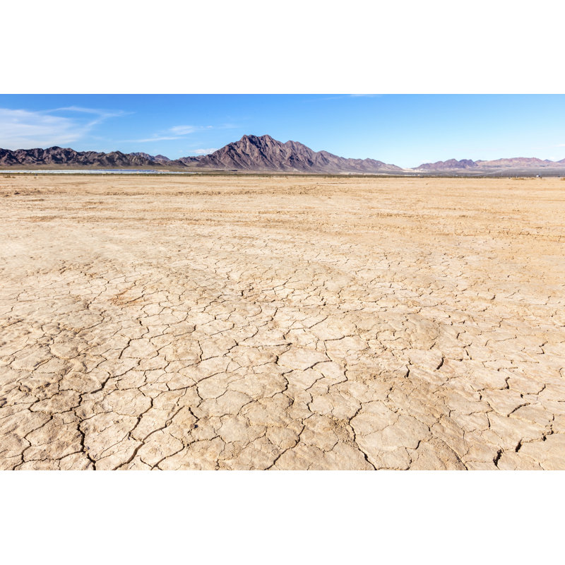 Dry Lake Bed in Desert par Spondylolite