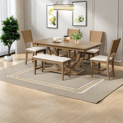 Dining Table Sets(must Include Both Table And Chair), Wood Modern Home