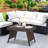 Devasheeh Rectangular Wicker/Rattan Outdoor Folding Coffee Table