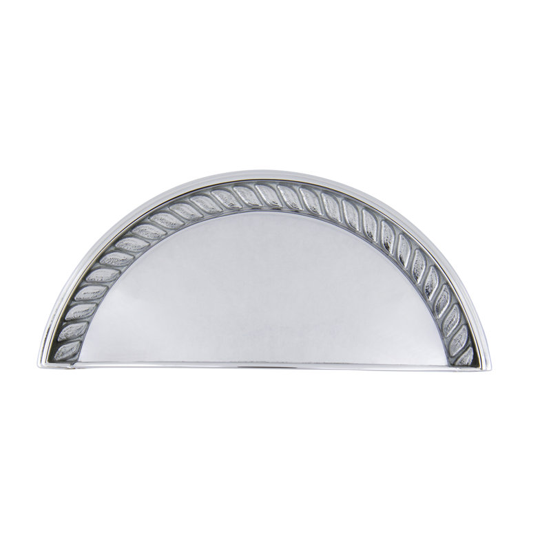 Nostalgic Warehouse Cup Pull Rope, Bright Chrome