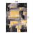 Rambo Performance Abstract Yellow/Black/Gray Area Rug-878282552
